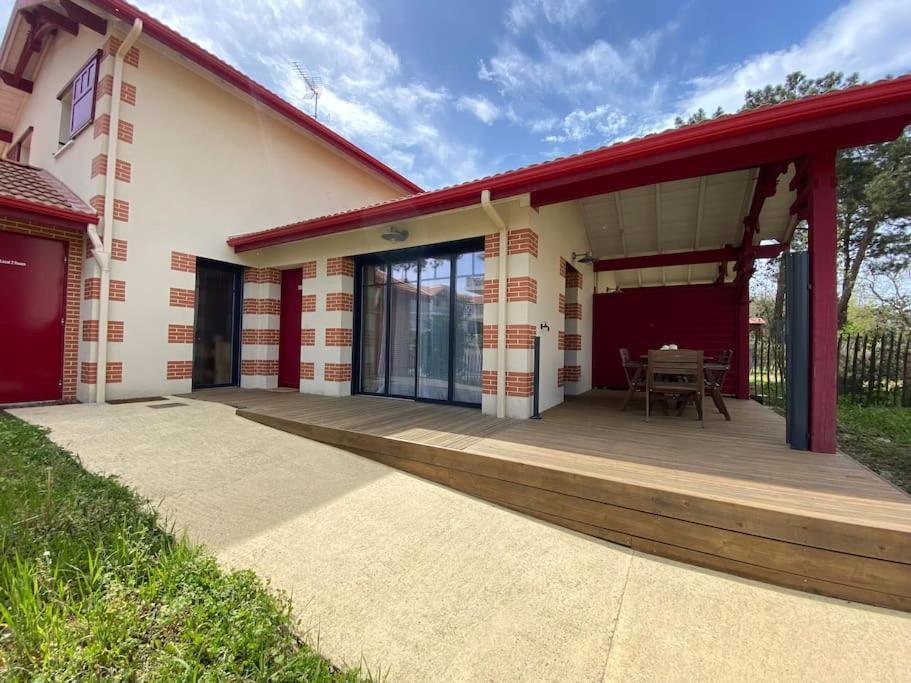 Maison Typee Arcachonnaise Avec Piscine Commune La Teste-de-Buch Exterior foto