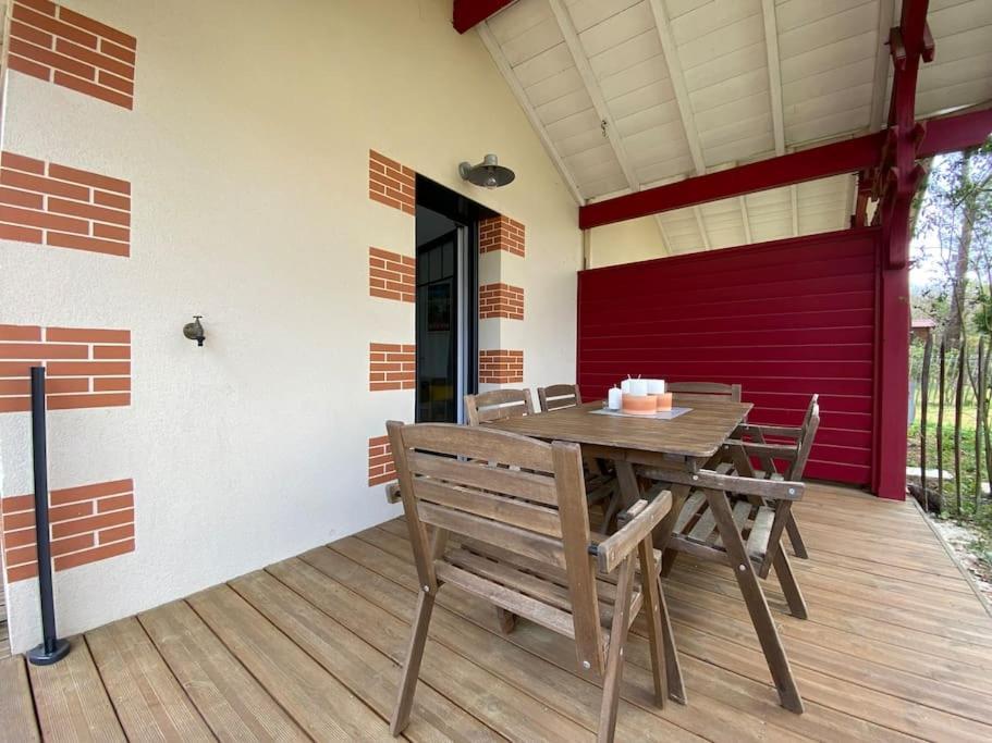 Maison Typee Arcachonnaise Avec Piscine Commune La Teste-de-Buch Exterior foto
